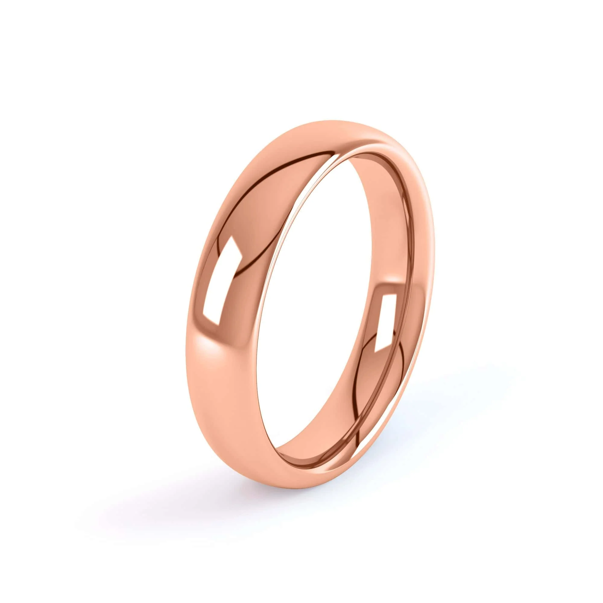 Ladies Traditional Court Wedding Ring - Image 5